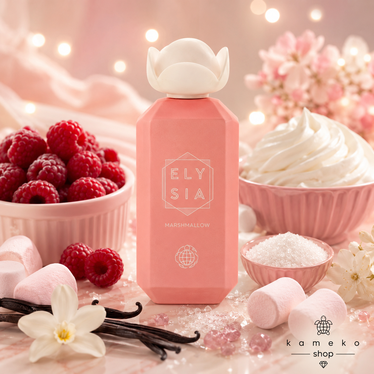 Elysia Marshmallow  | Perfume Árabe | Frambuesa, Crema Batida, Vainilla y Almizcle