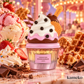 Lattafa Harlequin Cream | Perfume Árabe Dulce Gourmand de Helado, Nata Montada, Gofre y Vainilla