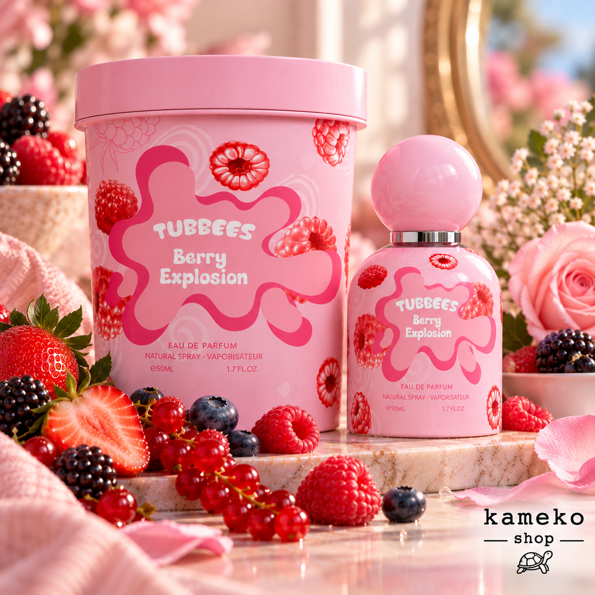 Tubbees Berry Explosion – Perfume Árabe Unisex Afrutado, Dulce y Vibrante