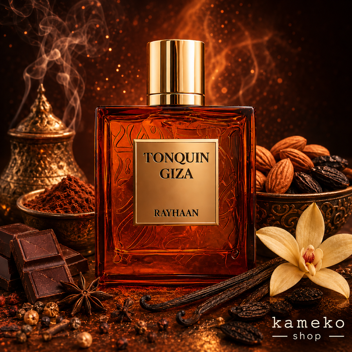 🍫✨ Tonquin Giza  – Perfume Árabe Unisex 100 ml