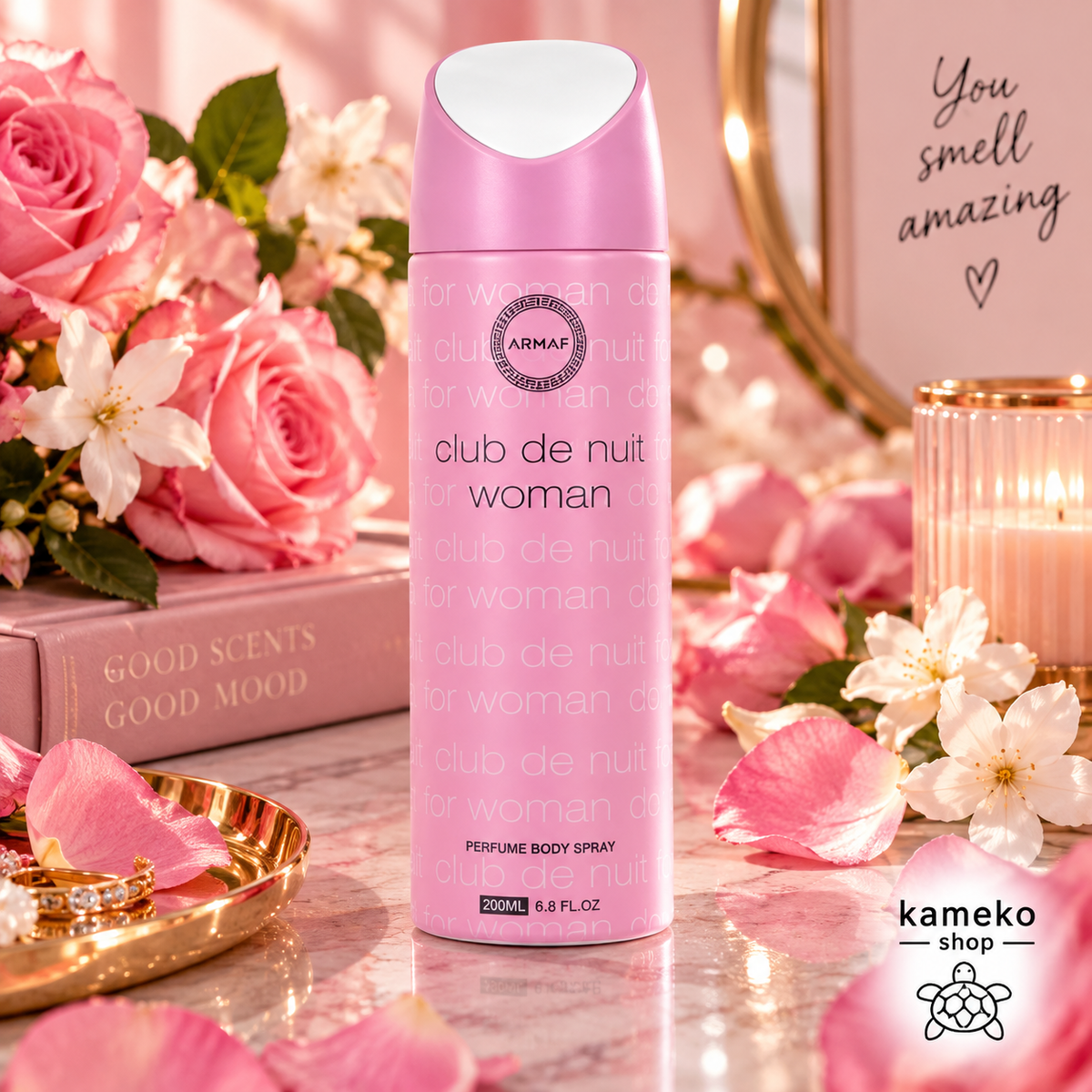 Desodorante Armaf en Spray | Perfume Árabe Body Spray | Spray Corporal Perfumado | Varios Aromas
