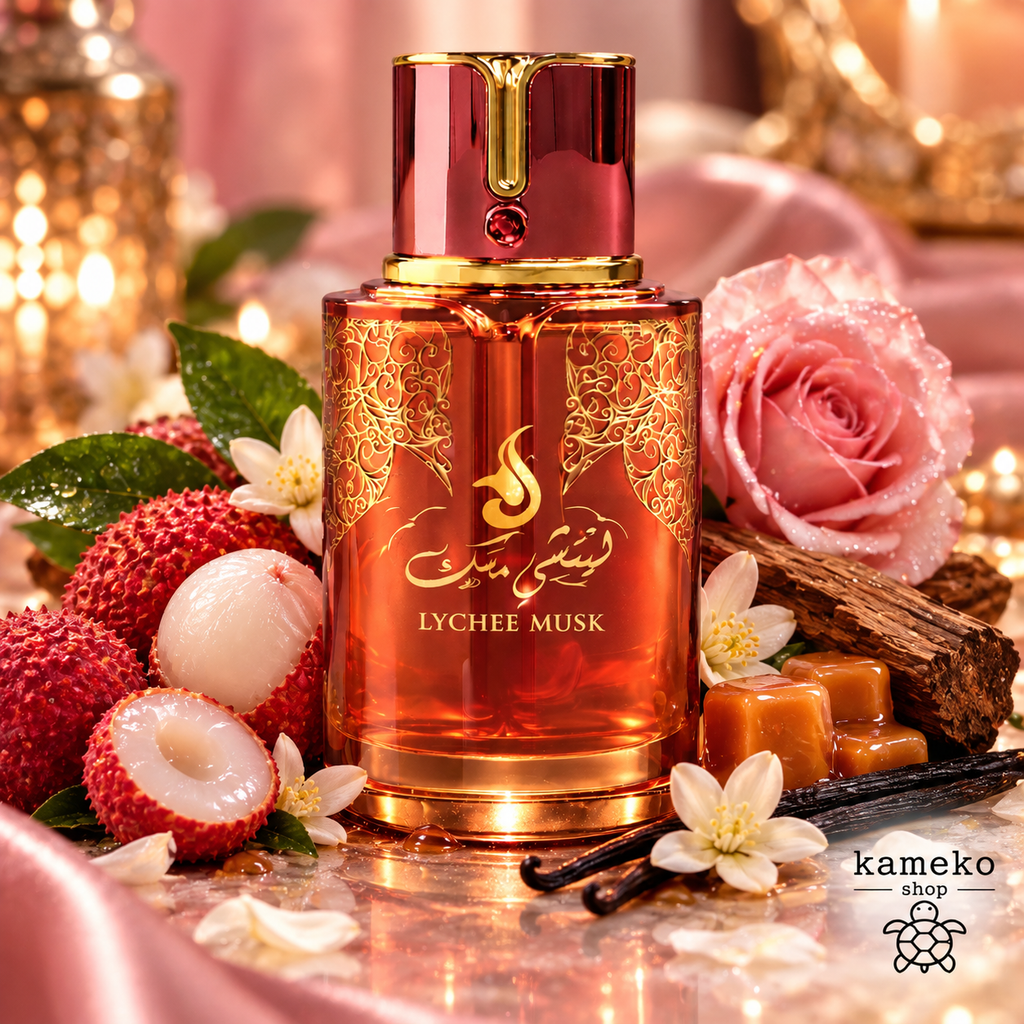 Perfume Árabe Lychee Musk Arabiyat Prestige Eau de Parfum 100 ml Unisex – Fragancia Dulce Afrutada con Lichi, Rosa y Almizcle