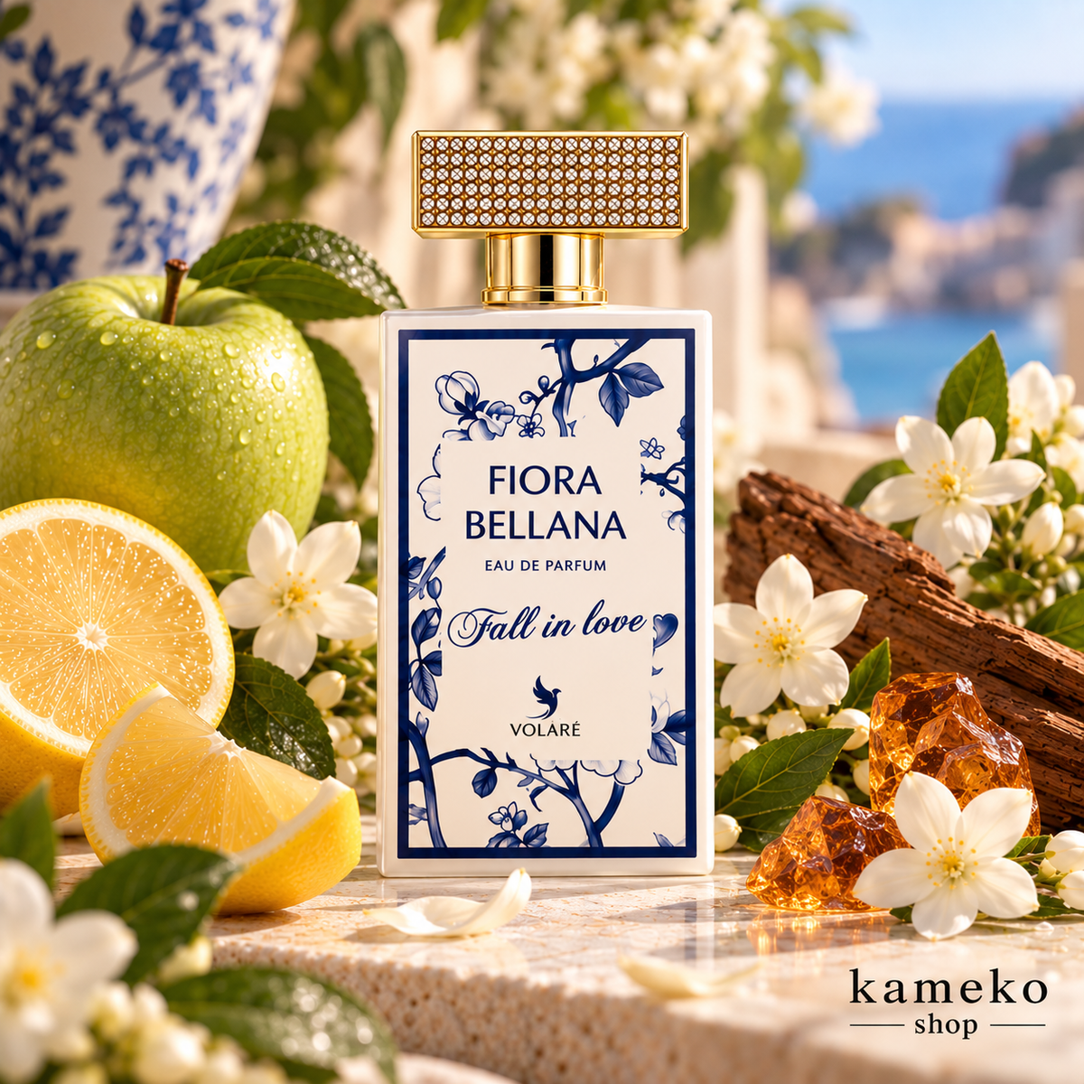 Fiora Bellana Fall in Love | Perfume Mujer 100 ml | Manzana, Jazmín, Ámbar y Almizcle