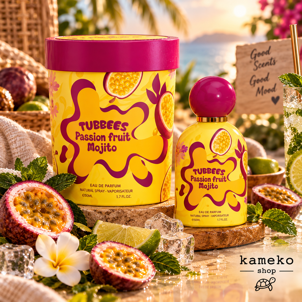 Tubbees Passion Fruit Mojito – Perfume Árabe Unisex Fresco, Tropical y Refrescante