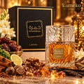 Lattafa Khamrah Eau de Parfum 100 ml – Fragancia Unisex Árabe Gourmand, Dulce e Intensa
