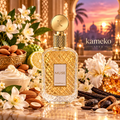 Khadlaj Muse Eau de Parfum | Perfume Árabe Cremoso de Almendra, Vainilla y Flores Blancas