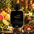 Hawas Black de Rasasi – Perfume Árabe Aromático Frutal para Hombres