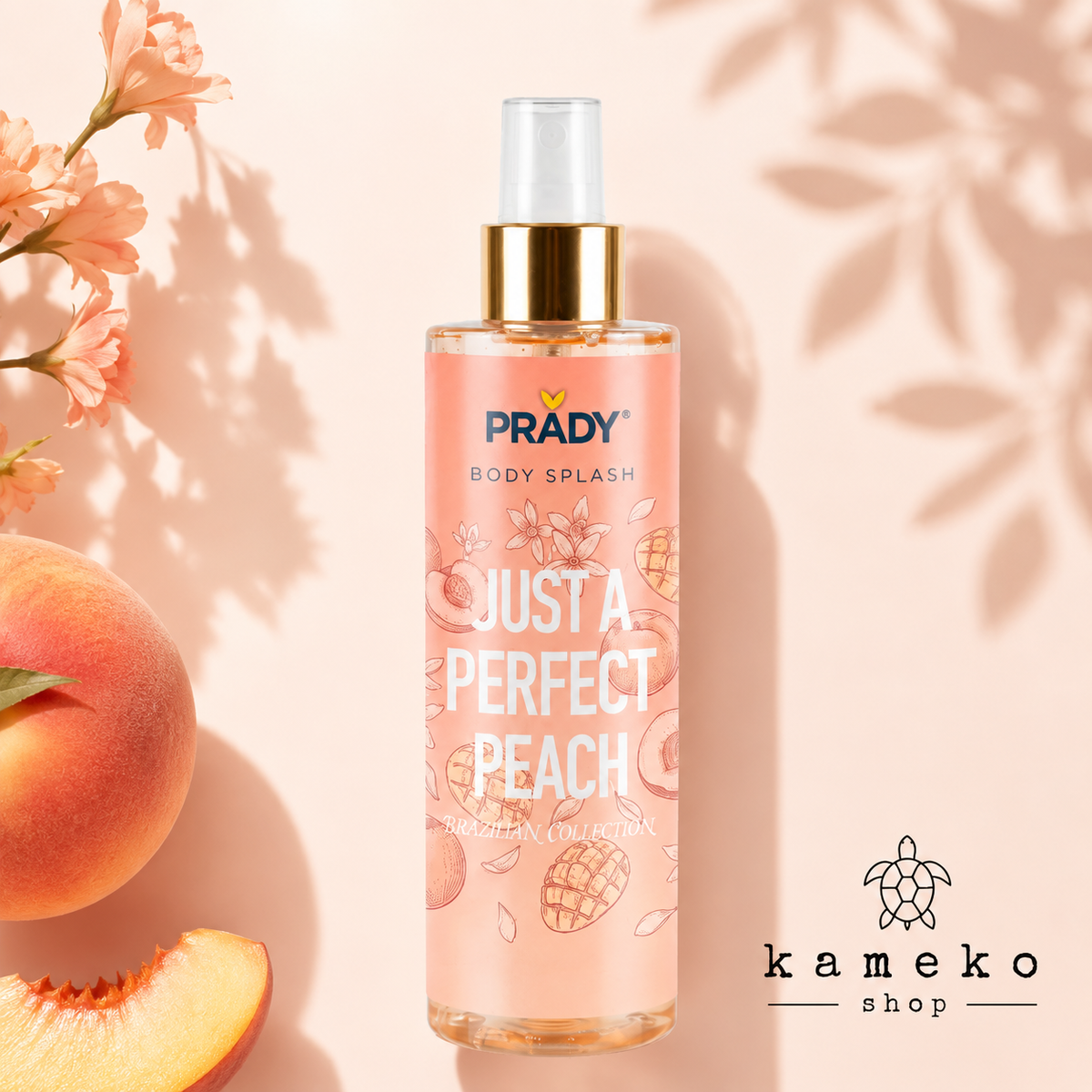 PRADY Body Splash Brazilian Collection 250 ml | Bruma Corporal Perfumada para Mujer | Varios Aromas Disponibles