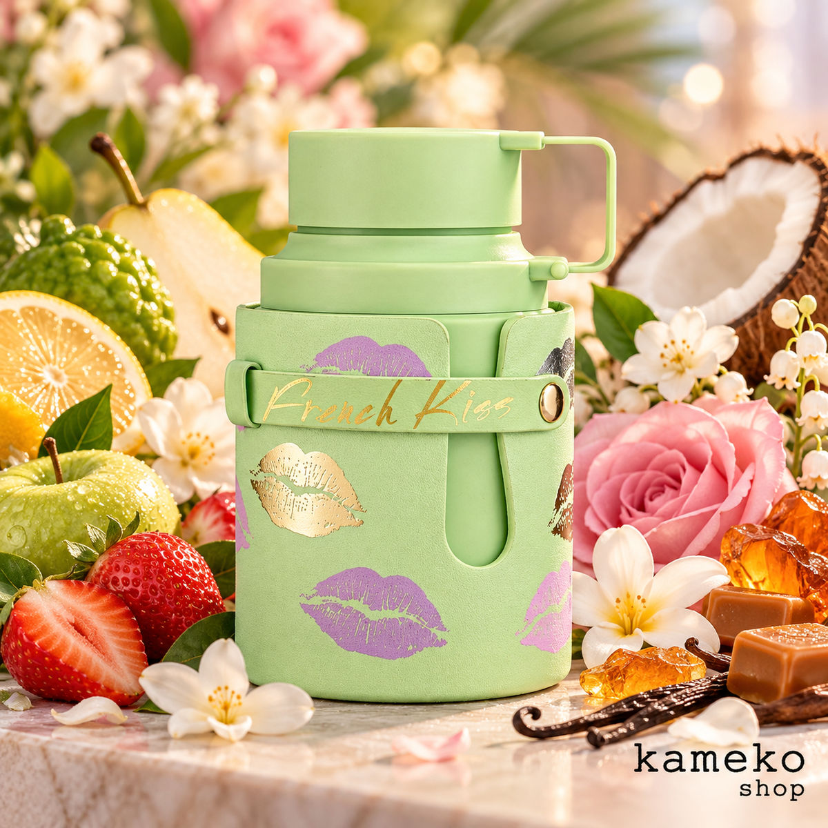 Odyssey French Kiss Eau de Parfum 100 ml | Perfume Femenino Dulce, Floral y Afrutado