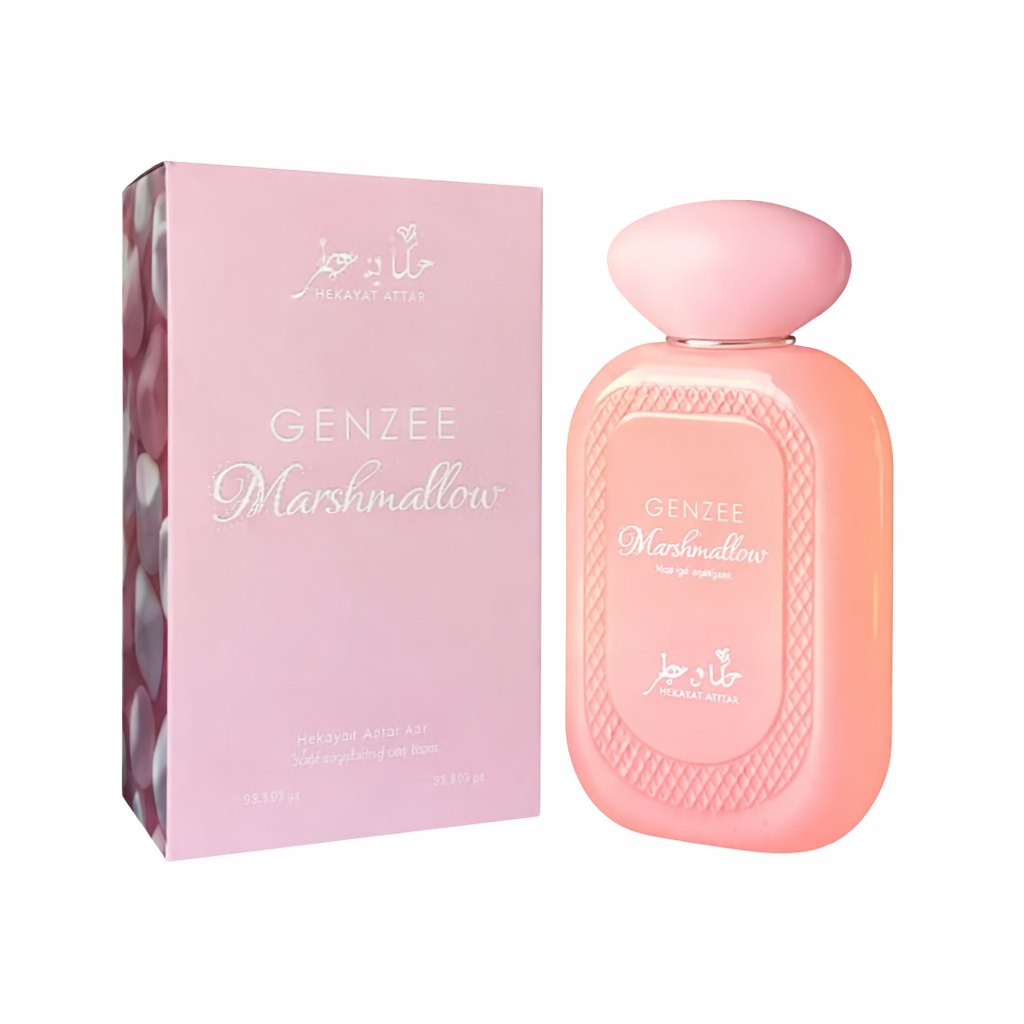 GENZEE Marshmallow – Perfume Árabe Gourmand Unisex 100 ml | Dulce, Cremoso y Adictivo
