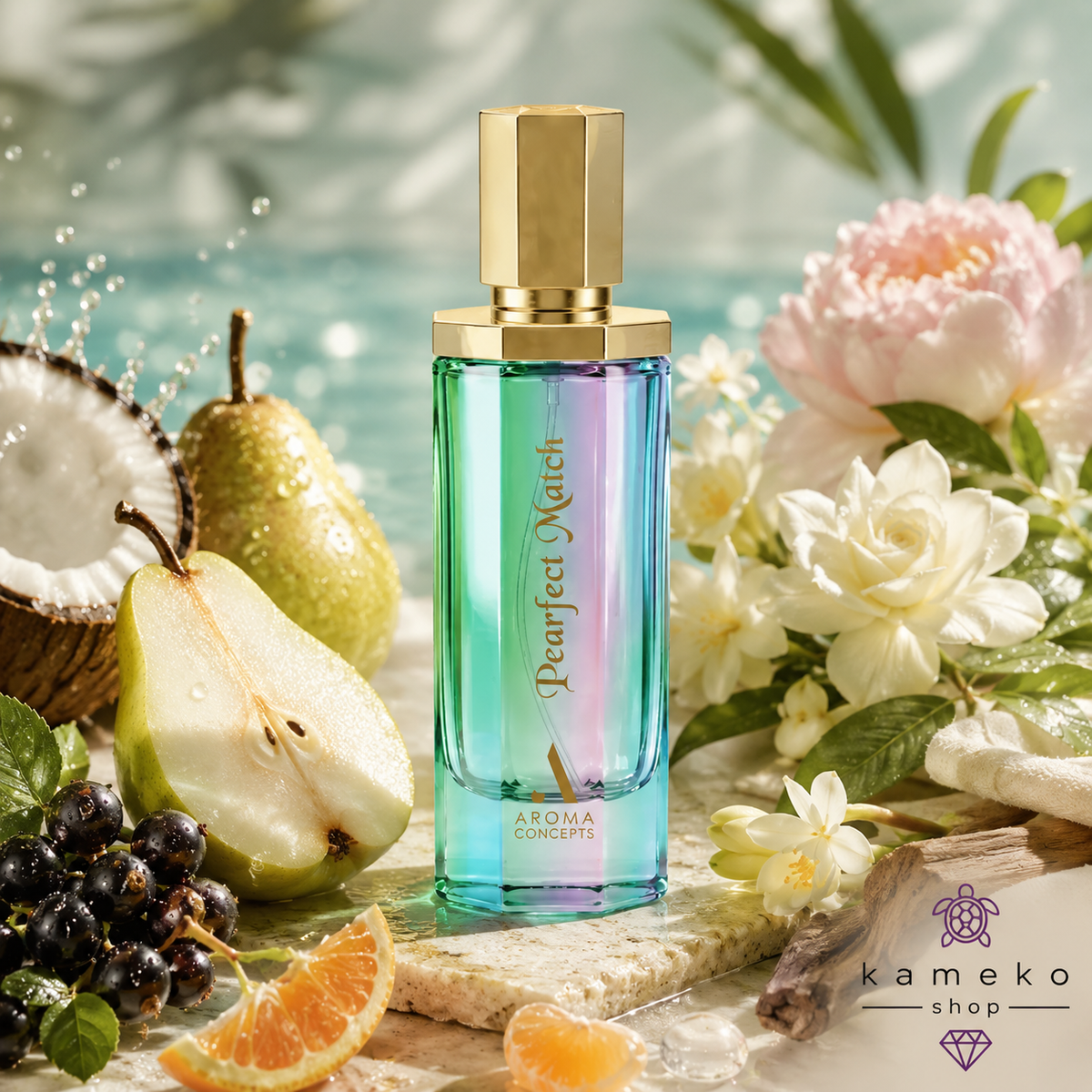 Pearfect Match – Aroma Concepts | Eau de Parfum | Pera, Coco, Vainilla y Flores Blancas