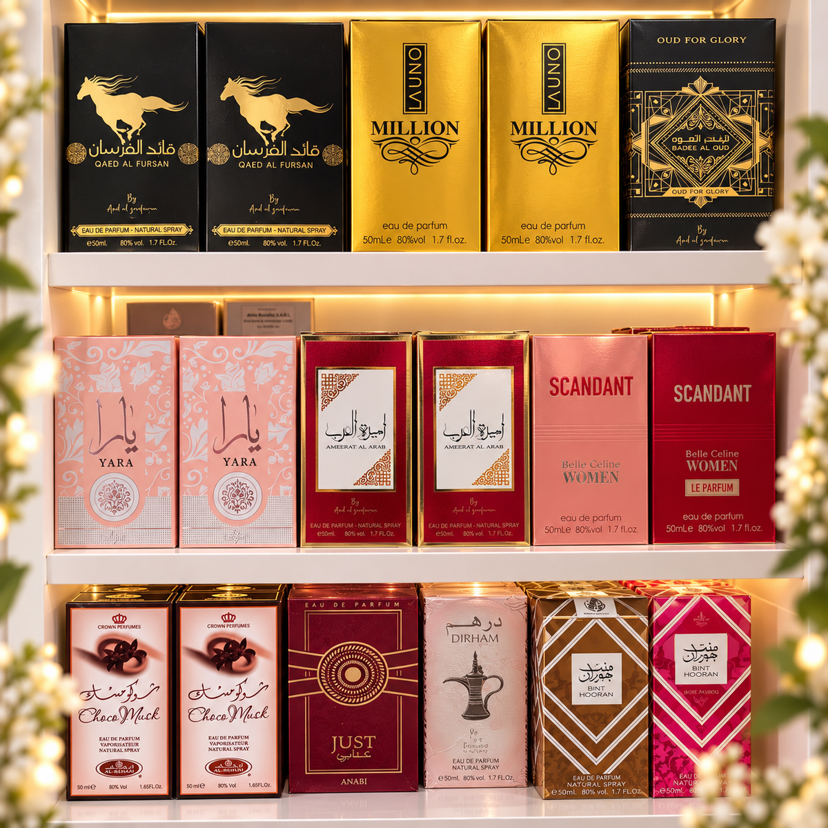Mystery Box de Perfumes Árabes – 4 Perfumes Sorpresa de 50 ml