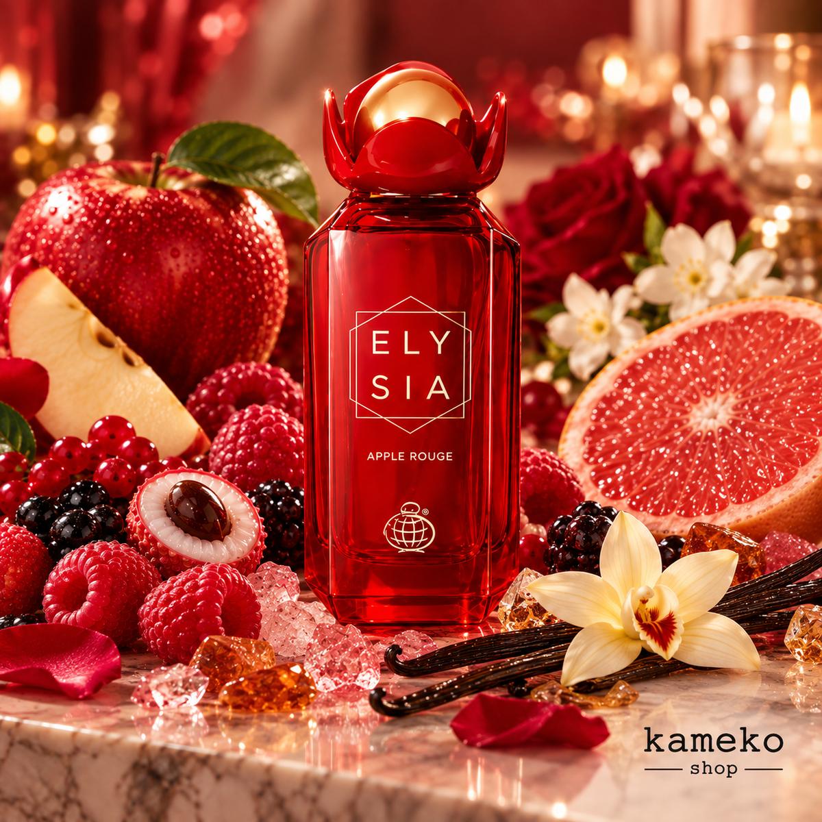 🍎✨ Elysia Apple Rouge – Perfume Árabe 100 ml